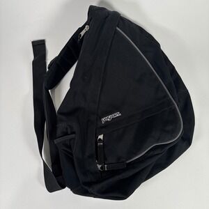 Jansport Airlift Y2K Sling Crossbody One Strap Black Backpack